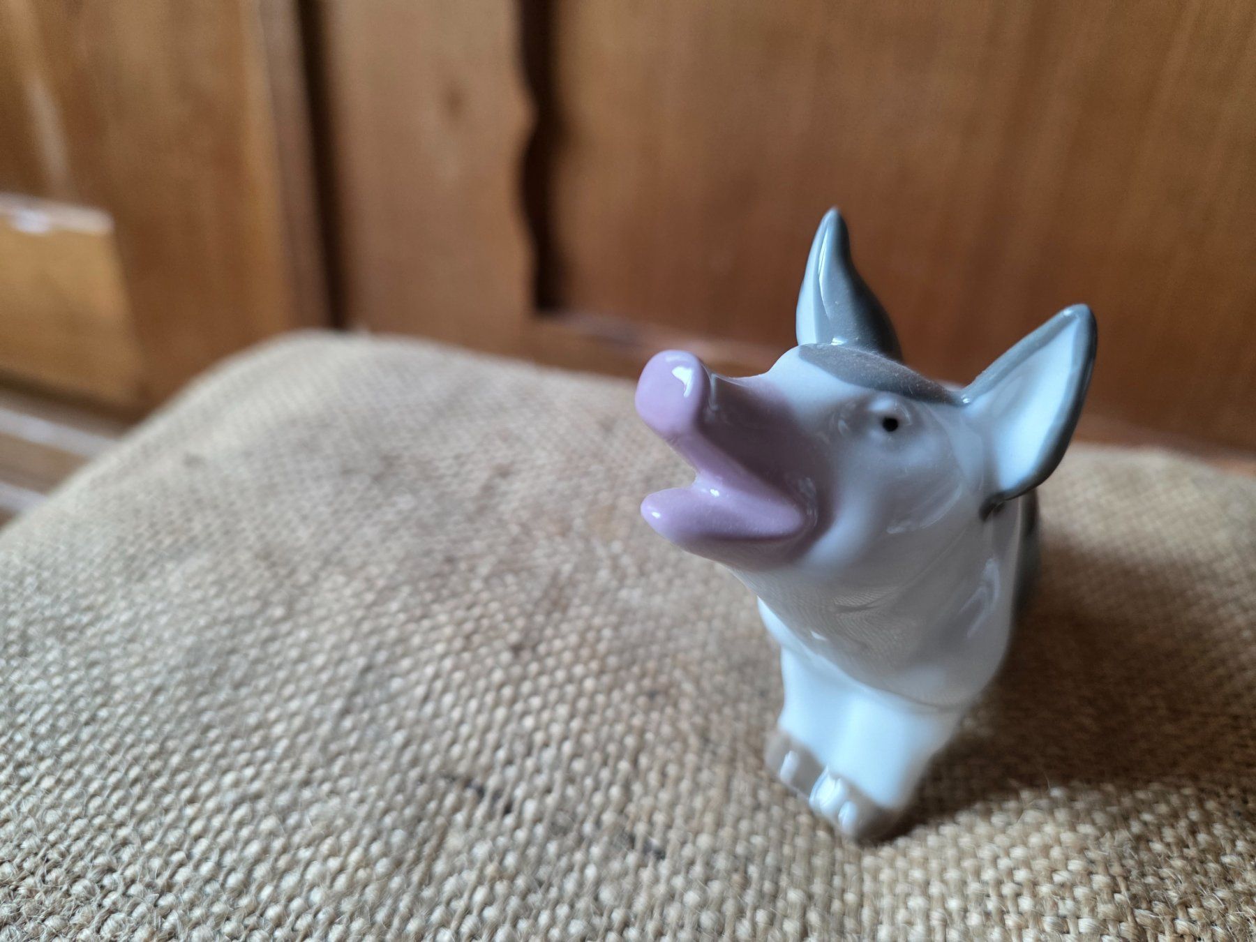 Statuette: Keramik Glücks Schwein Keramik Sau Krone S – Usato da Walterswil BE venduto da Lonitti 1