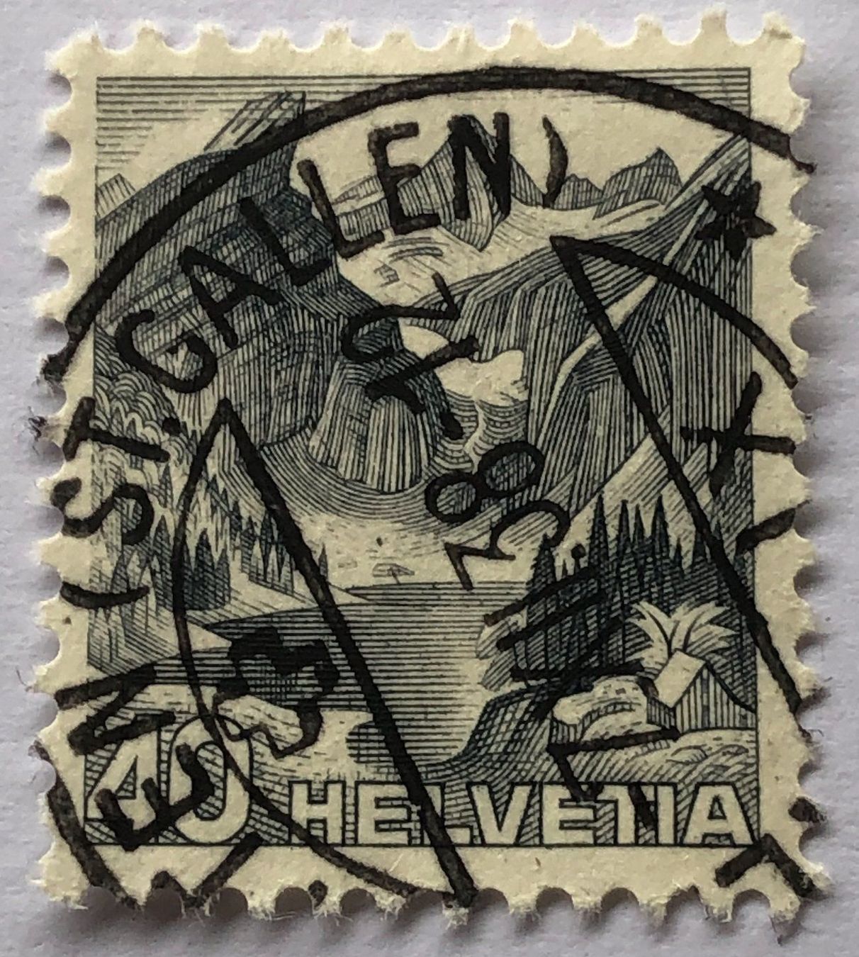 Tutti i francobolli: Nr.209 mit Vollstempel St.Gallen – Usato da Aarau venduto da Billa007