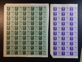 Italien Teilbogen Lot mit ** um 1944