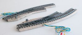 Märklin M-Gleis Bogenweichen-Paar 5140 Spur H0