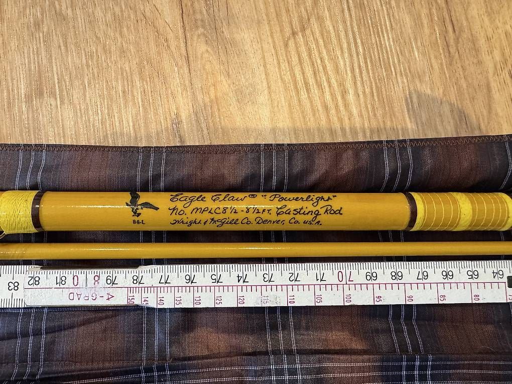 Kit di modellismo & Modellini statici: Eagle Claw Powerlight MPLCB11F 8.5ft USA Vintage – Usato da Mogelsberg venduto da nor_6kqz