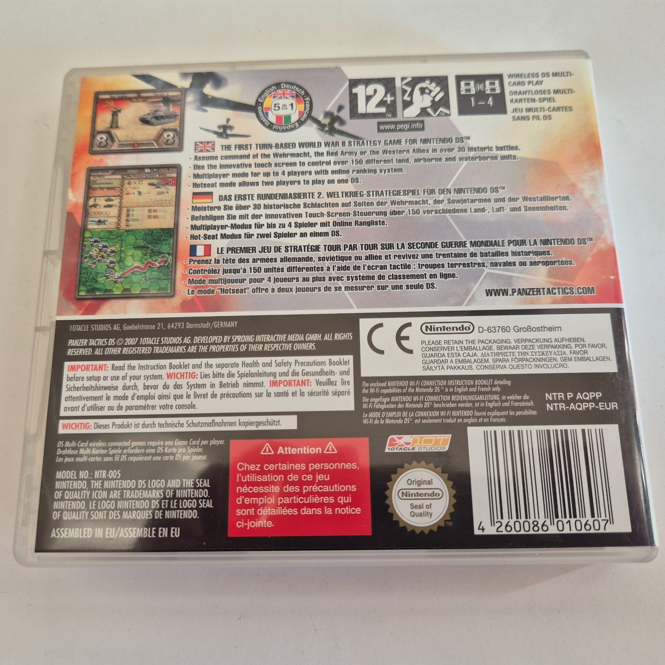 Nintendo Jeux: Panzer Tactics DS - DS – D'occasion à Zürich par Mephisto87 1
