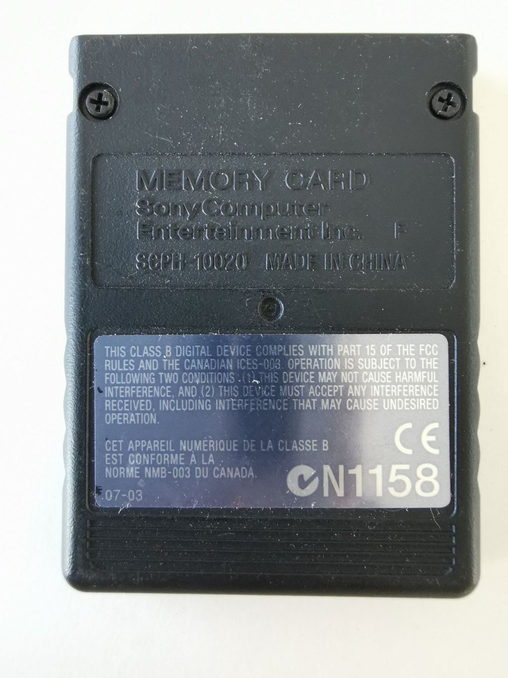 Sony Memory unit & Memory card: Ps 2 - Memory Card 8 MB – Usato da Lenzburg venduto da eyworld 1