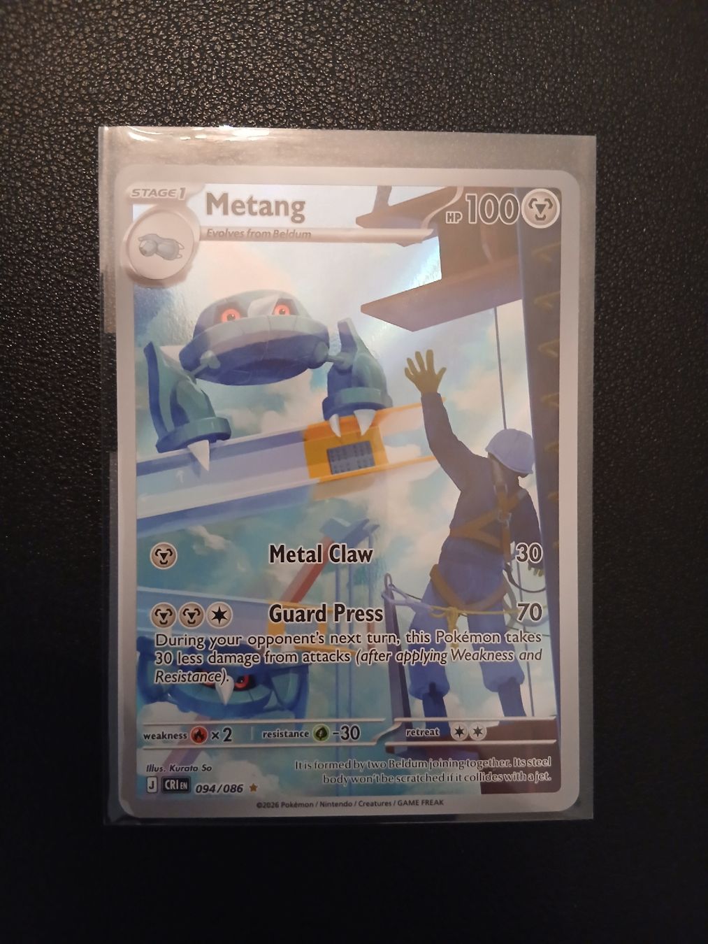 Pokémon Carte collezionabili: Metang Chaos Rising Pokémon EN – Nuovo (secondo la descrizione) da Regensdorf venduto da Baba_Basar 2