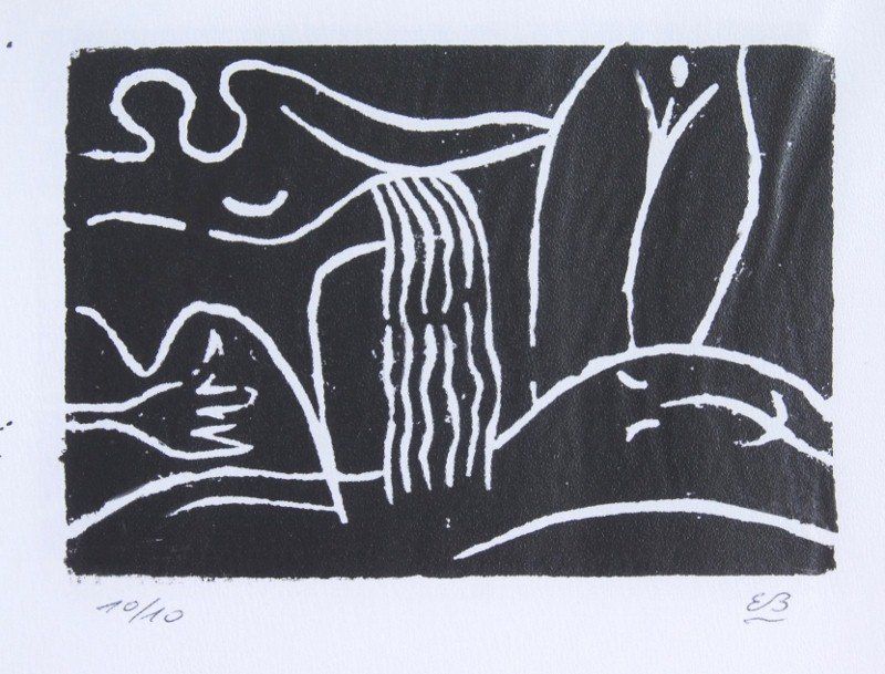 Gravures sur bois: 10 Linoldrucke, abstrakt – D'occasion à Fribourg par erw_68dx 1