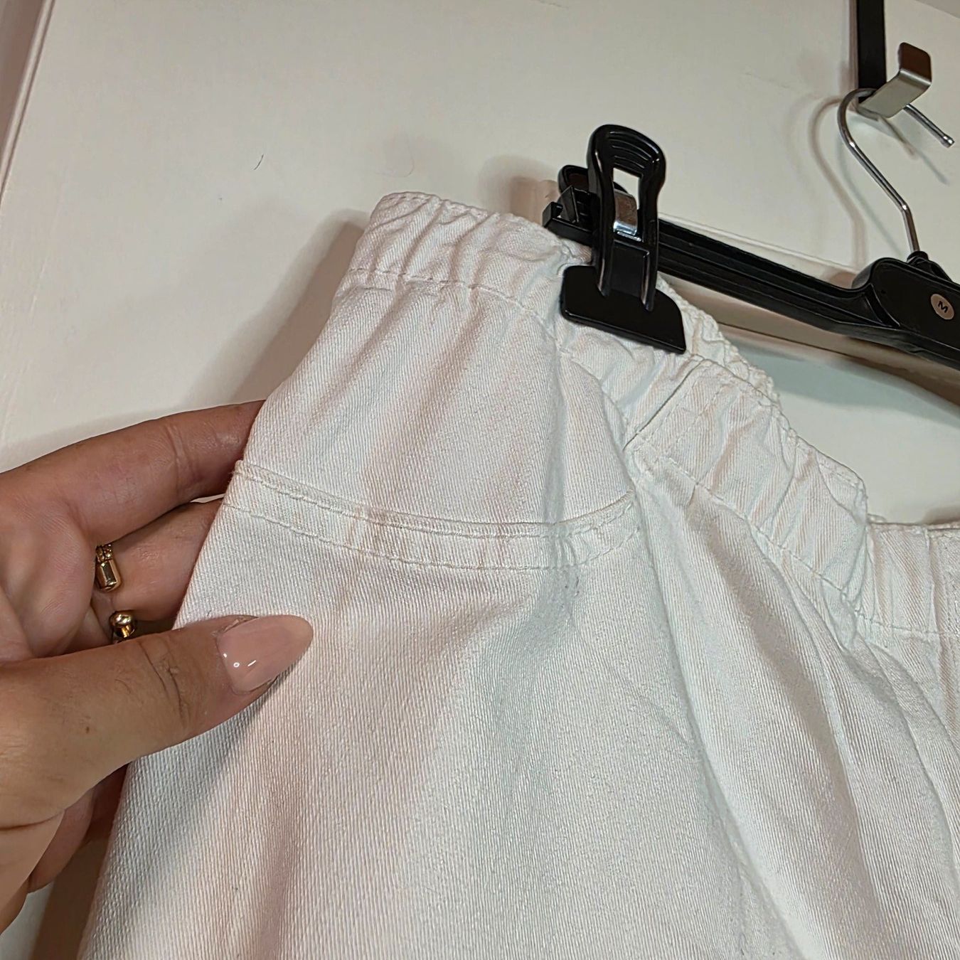 C&A Pantaloni: Weisse Sommerhose, Gr. 46 C&A – Usato da Wald ZH venduto da CapLux 3