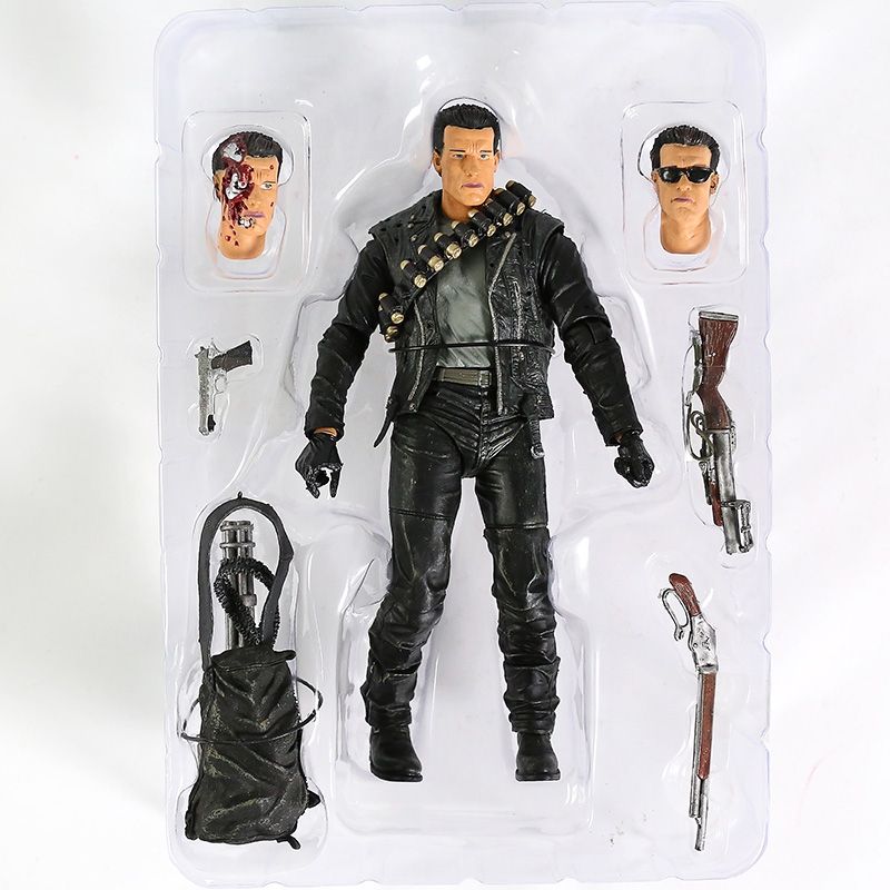 Statuette: Neca Terminator 2 T-800 Judgement Day Figure – Nuovo e nell'imballaggio originale da Glattbrugg venduto da har_jgc7 7