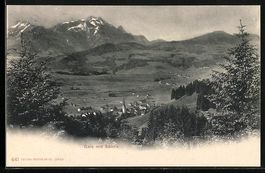 AK Gais, Panoramaansicht mit Säntis