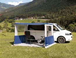 Sonnenvordach Sunny Roof 260 cm mit 2 Seitenwänden