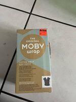 Moby Trage Babytrage Tuch Classic Slate neuwertig