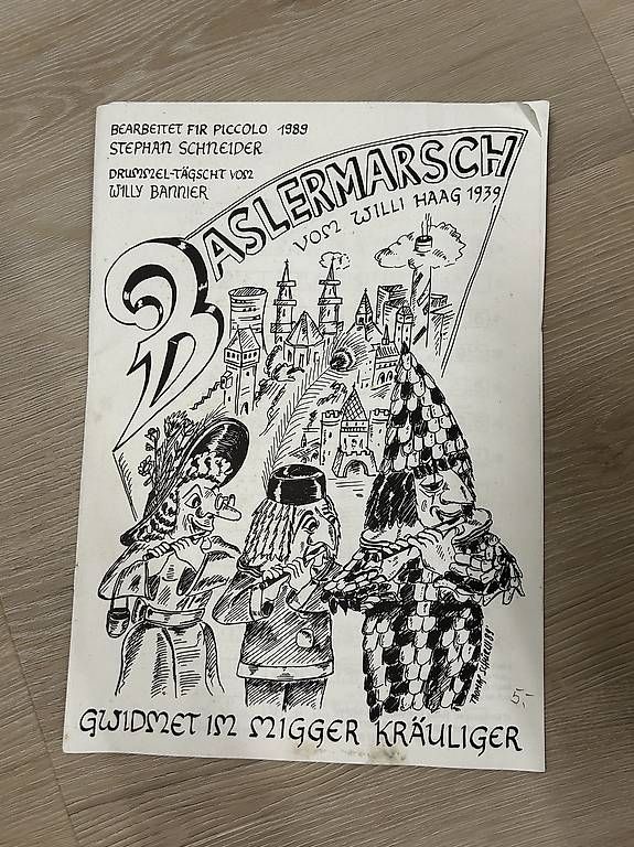Strumenti musicali: Basler Marsch Piccolo – Usato da Lupsingen venduto da Weber_Manuela