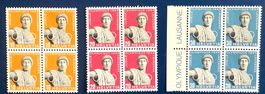 1944 / 50 Jahre Olympisches Komitee Viererblock Satz **