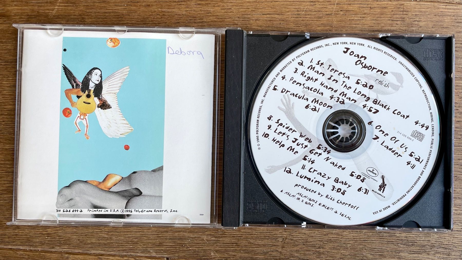 CD: Joan Osborne - Relish - CD – Usato da Pontresina venduto da il-bain 2