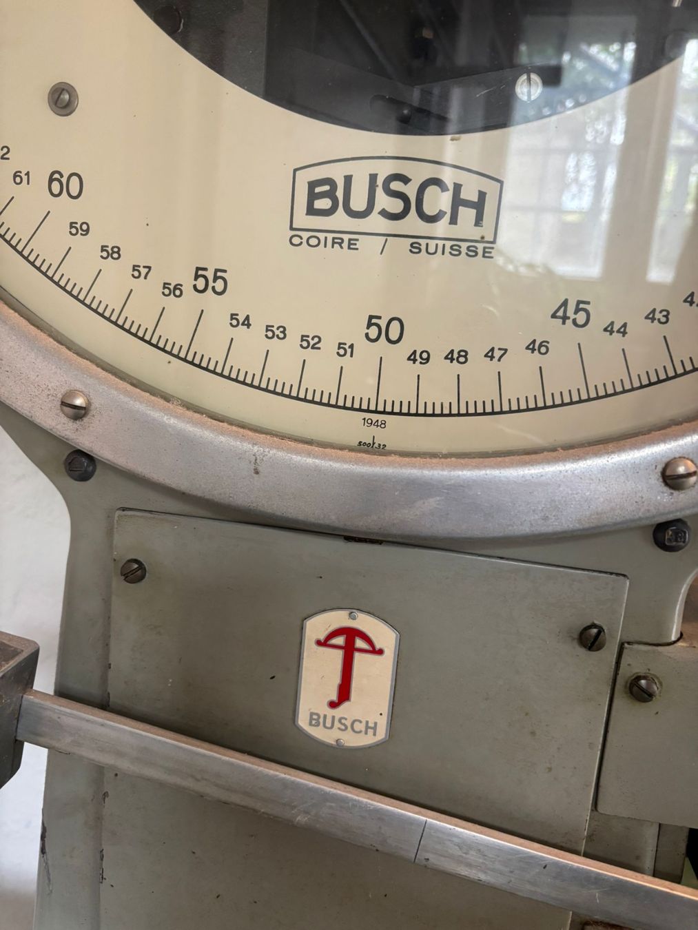 Busch Bilance e pesi: Alte Busch-Sackwaage – Usato da Winterthur venduto da Zwerggeissli 2