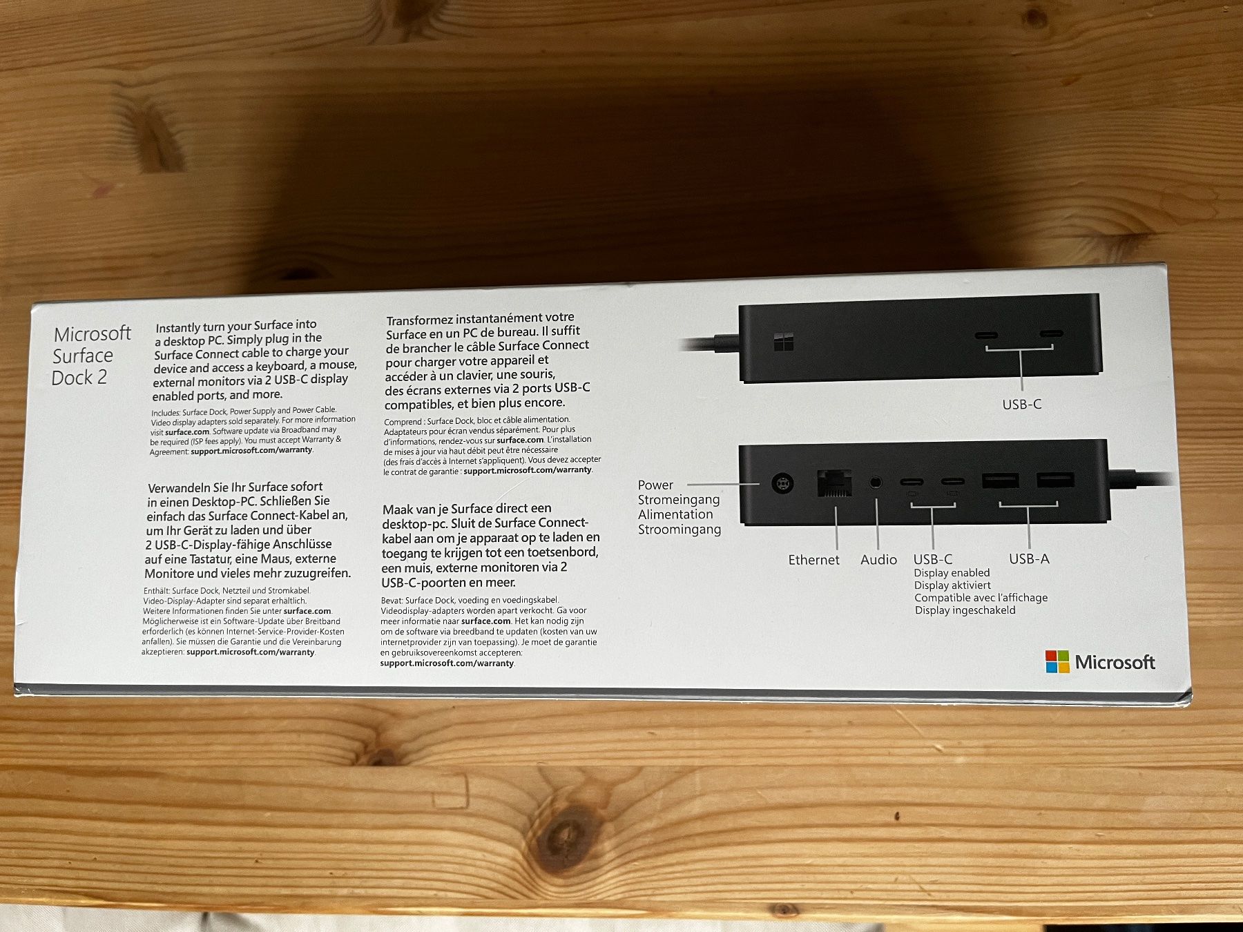 Microsoft Dockingstation: Microsoft Surface Dock 2 – Neu und originalverpackt aus Untervaz von  1