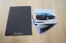 Lexus Pressemappe/Fotos LS400 GS300 Torino 1993