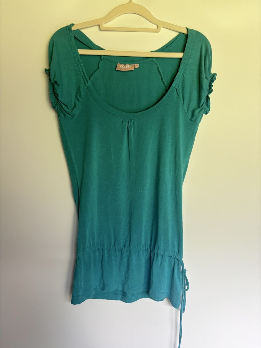 Tops: tiffany blue vintage top with ruffles  – Gebraucht aus Leissigen von lamooniade 1