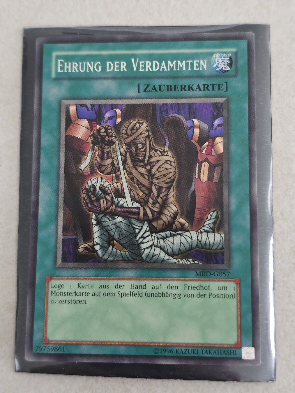Yugioh Carte collezionabili: Yu-Gi-Oh! Ehrung der Verdammten, MRD-G057 – Nuovo (secondo la descrizione) da Füllinsdorf venduto da master_mind