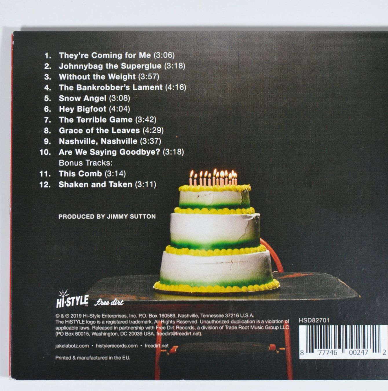 CD: CD: JAKE LA BOTZ - They're Coming For Me – Nuovo (secondo la descrizione) da Frenkendorf venduto da Yard-Sale-2000 1