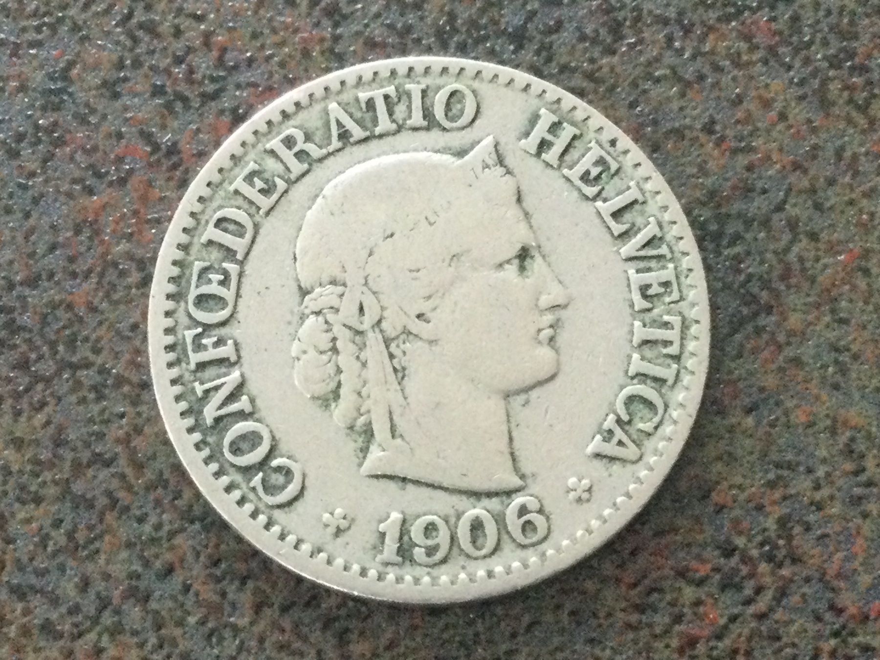 Tutti le monete: 10 Rp. 1906 – Usato da Riehen venduto da hansi999