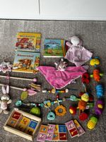 Baby Spielsachen Paket Greiflinge Bücher Mobile Rasseln Stof