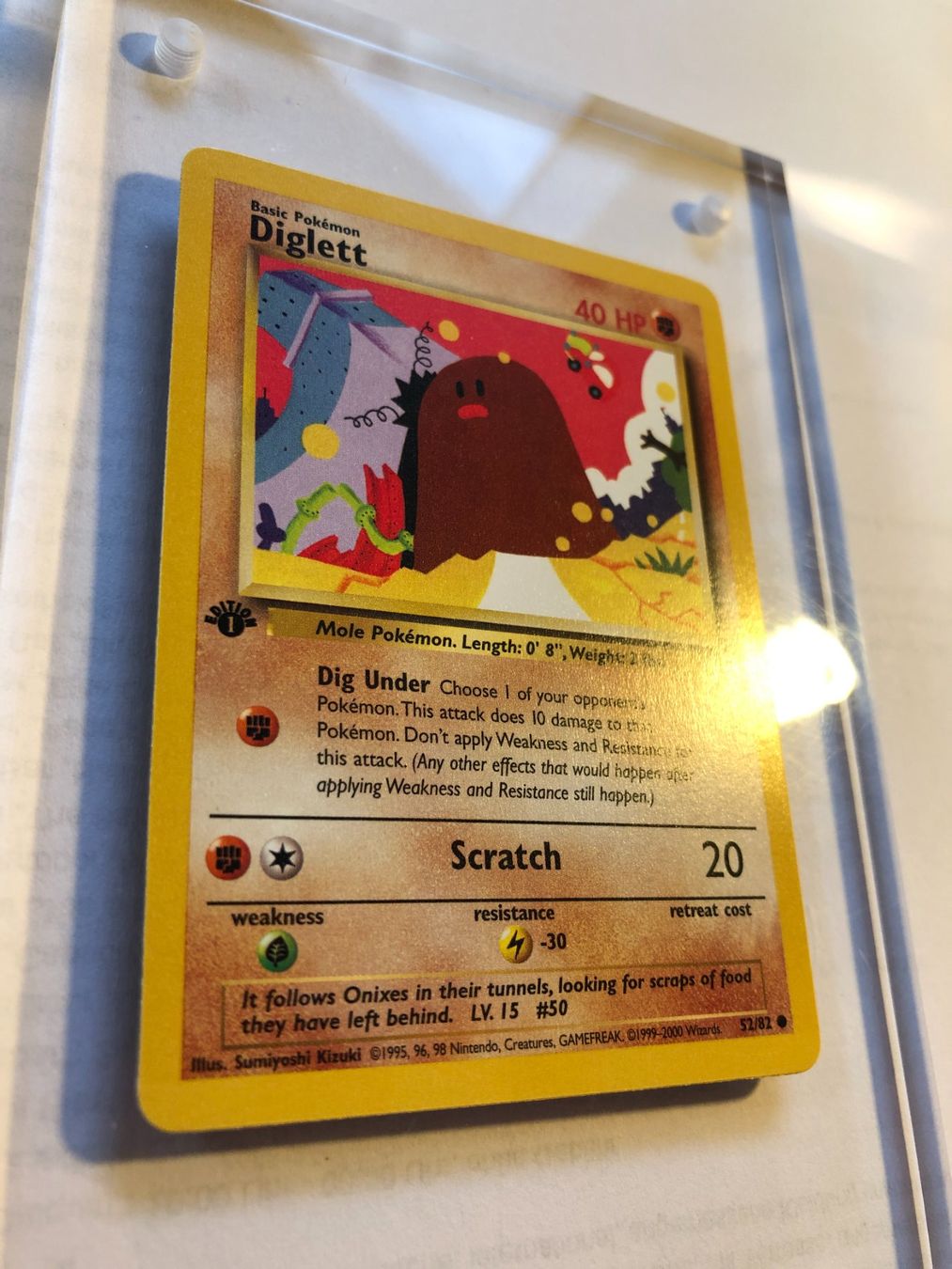 Cartes à collectionner: Diglett 1st Team Rocket - MINT - ab 1.- – D'occasion à Giubiasco par dan_pr8b 1