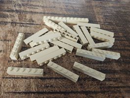 lego 3009 lot de 25 pièces Tan Brick 1 x 6