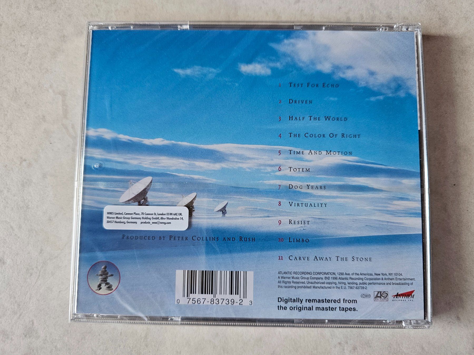CDs: Rush  -  Test For Echo  /  Remastered – Gebraucht aus Schneisingen von backstore24 1