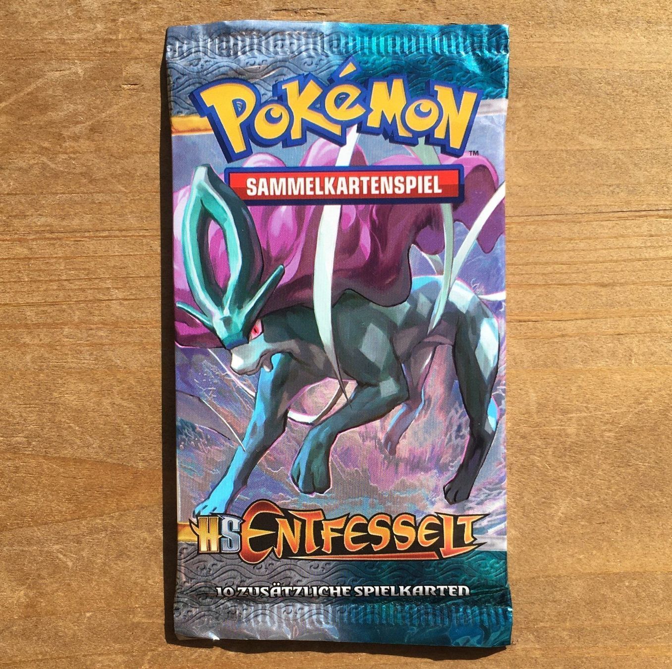 Pokémon Carte collezionabili: Pokémon HS Entfesselt Booster Deutsch Suicune – Nuovo e nell'imballaggio originale da Dornach venduto da Deco89