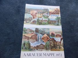 Aarau,Mappe 1972,Führer,Archiv-Fotos,Militär,Bahn,Werbegrafi