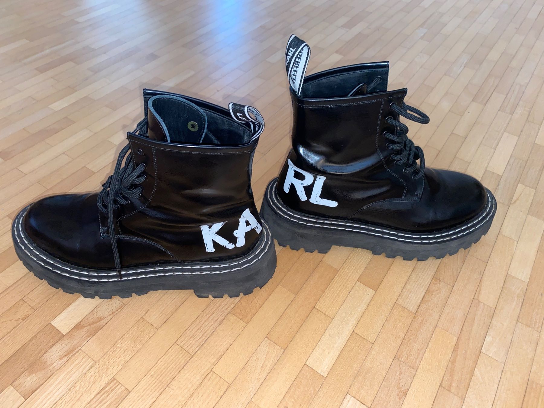 Karl Lagerfeld Herrenschuhe: Karl Lagerfeld Stiefel – Neu (gemäss Beschreibung) aus Winterthur von Nadine577 2