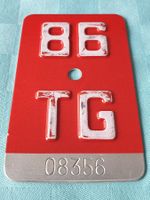 Velonummer TG 86