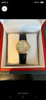 top zustand candino uhr in edelstahl gold saphire glas