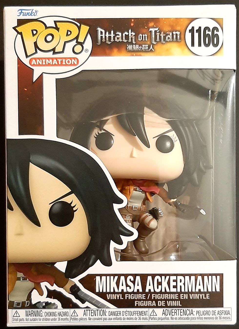 Funko Statuette: Funko Pop Attack On Titan  Mikasa Ackermann – Nuovo e nell'imballaggio originale da Montet (Glâne) venduto da KOADA