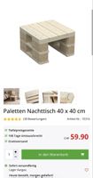  # HOME - 2 Stk. Paletten Nachttische #