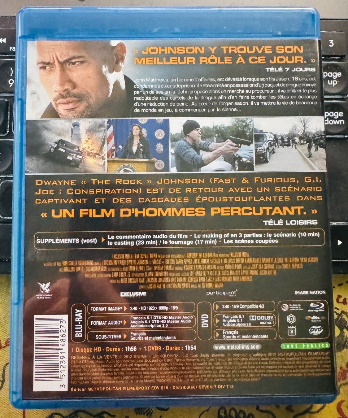 Tutti i DVDs: Infiltré (2013) - Blu-ray Combo Blu-ray + DVD – Usato da Semsales venduto da __Florian__ 2