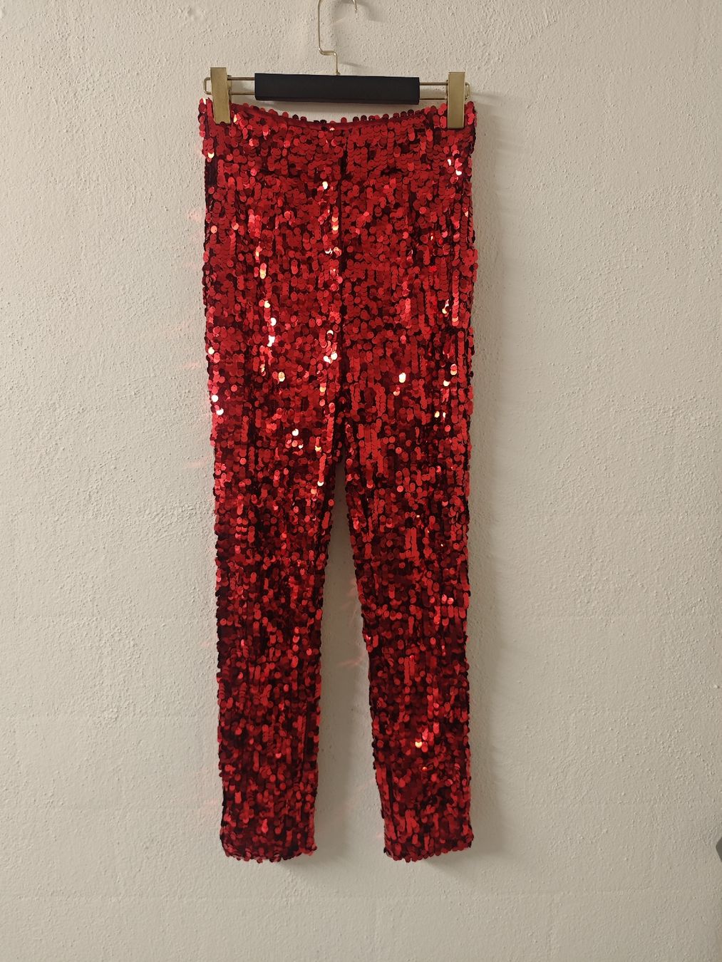 Dolce & Gabbana Pantaloni: DOLCE & GABBANA Pailettenhosen – Usato da Erlenbach ZH venduto da nlh 1