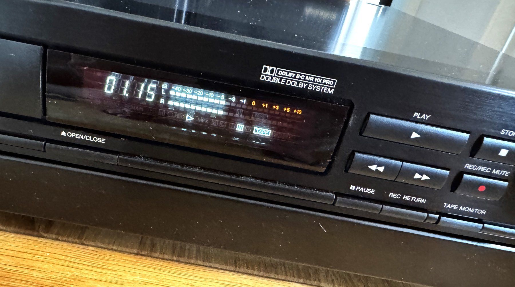 Denon Lettore multimediale & Streamer: DENON DRS-810 3-Head Dual Capstain Cassette Deck – Usato da Zürich venduto da Tapehead 5