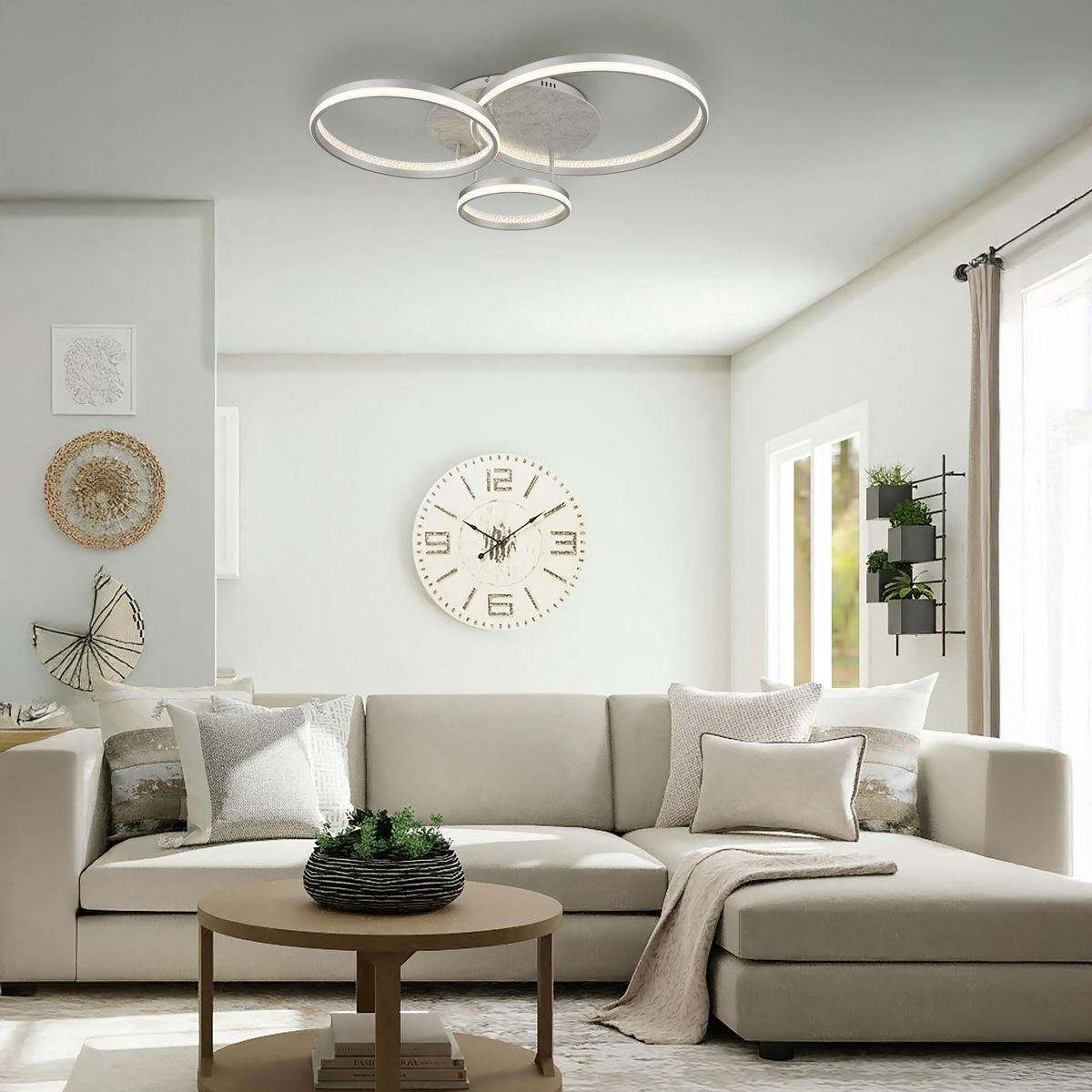 Lampadari & plafoniere: LED Deckenleuchte, CCT, 86 cm x 69 cm – Nuovo (secondo la descrizione) da Kreuzlingen venduto da Smart-Light 1