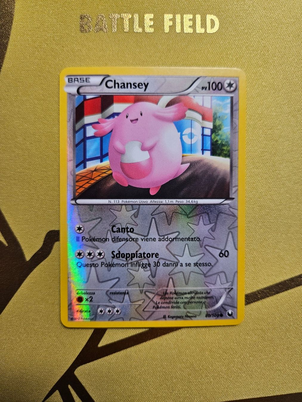 Pokémon Carte collezionabili: Dark Explorer - Chansey – Usato da Bellinzona venduto da Pokemarco