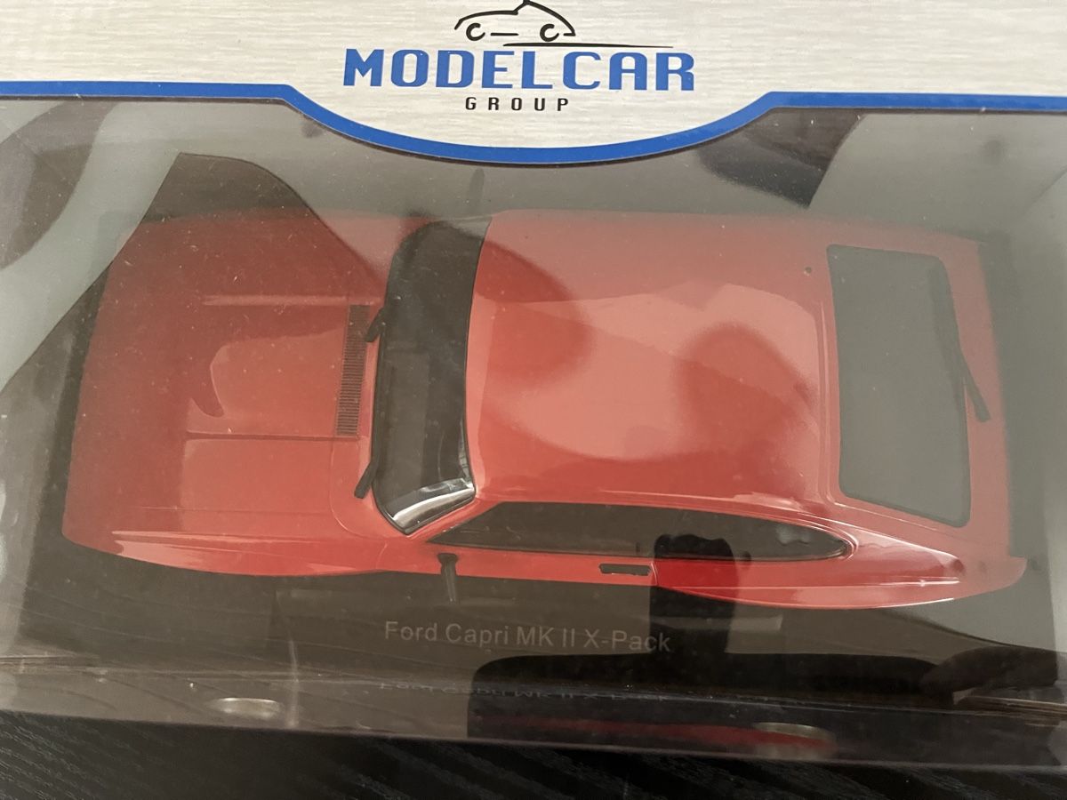 Ford Modellini d'auto: Ford Capri MKll X-Pack. 1:18 – Nuovo e nell'imballaggio originale da Rümlang venduto da Papamoll4 2