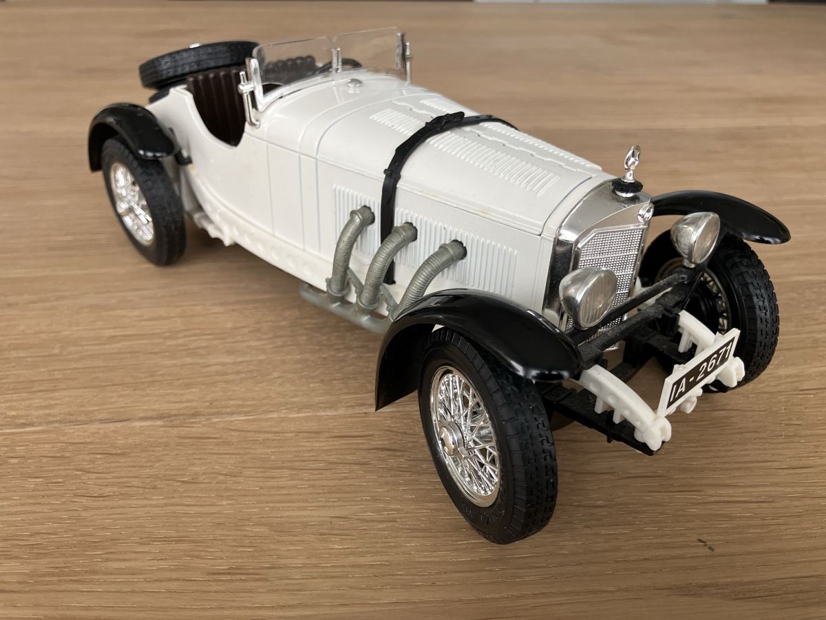 Bburago Modellini d'auto: Mercedes-Benz SSK Modellauto, weiss – Usato da Zürich venduto da Kue_Zuerich 3