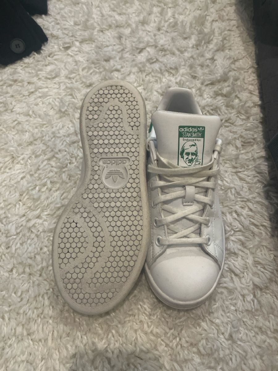 Adidas Herrenschuhe: Baskets Adidas Stan Smith blanches, taille 35 1/3 – Gebraucht aus Ittigen von rac_m595 2