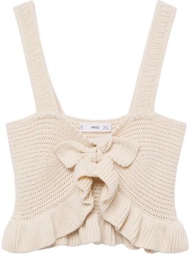 Mango Top: Haut crème MANGO – Usato da Lausanne venduto da Greenbyaudrey
