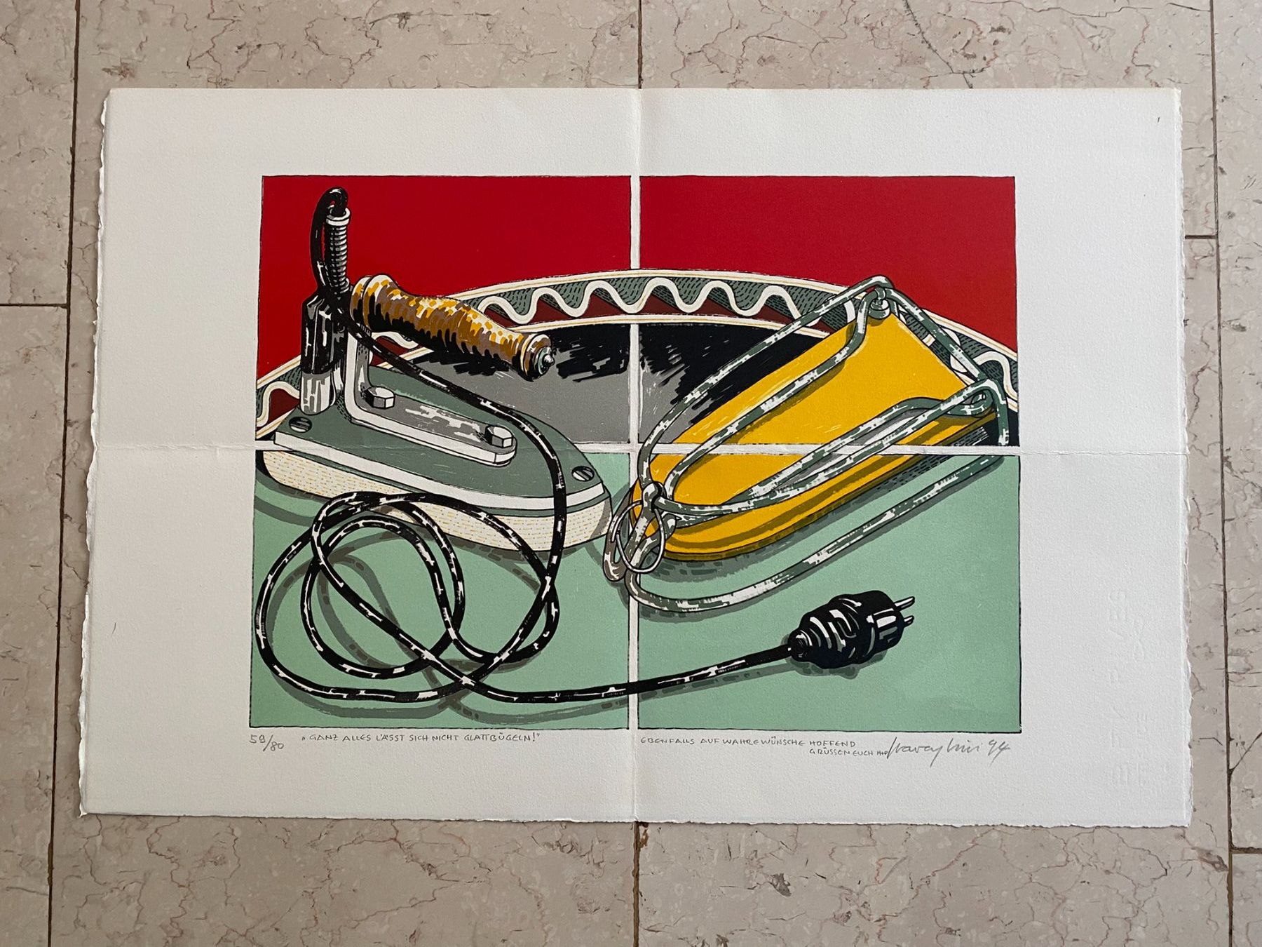 Arts picturaux & lithographies: Peter Travaglini - Grafik - Lithographie – D'occasion à Zürich par jesulin05