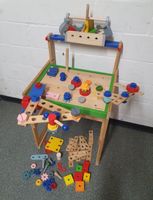 Werkbank Holz Kinder Spielzeug mit Zubehör