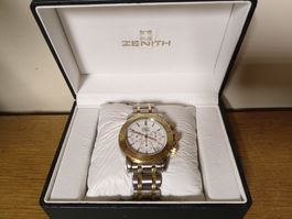 Zenith rainbow 1992 lunette en or 18 carats