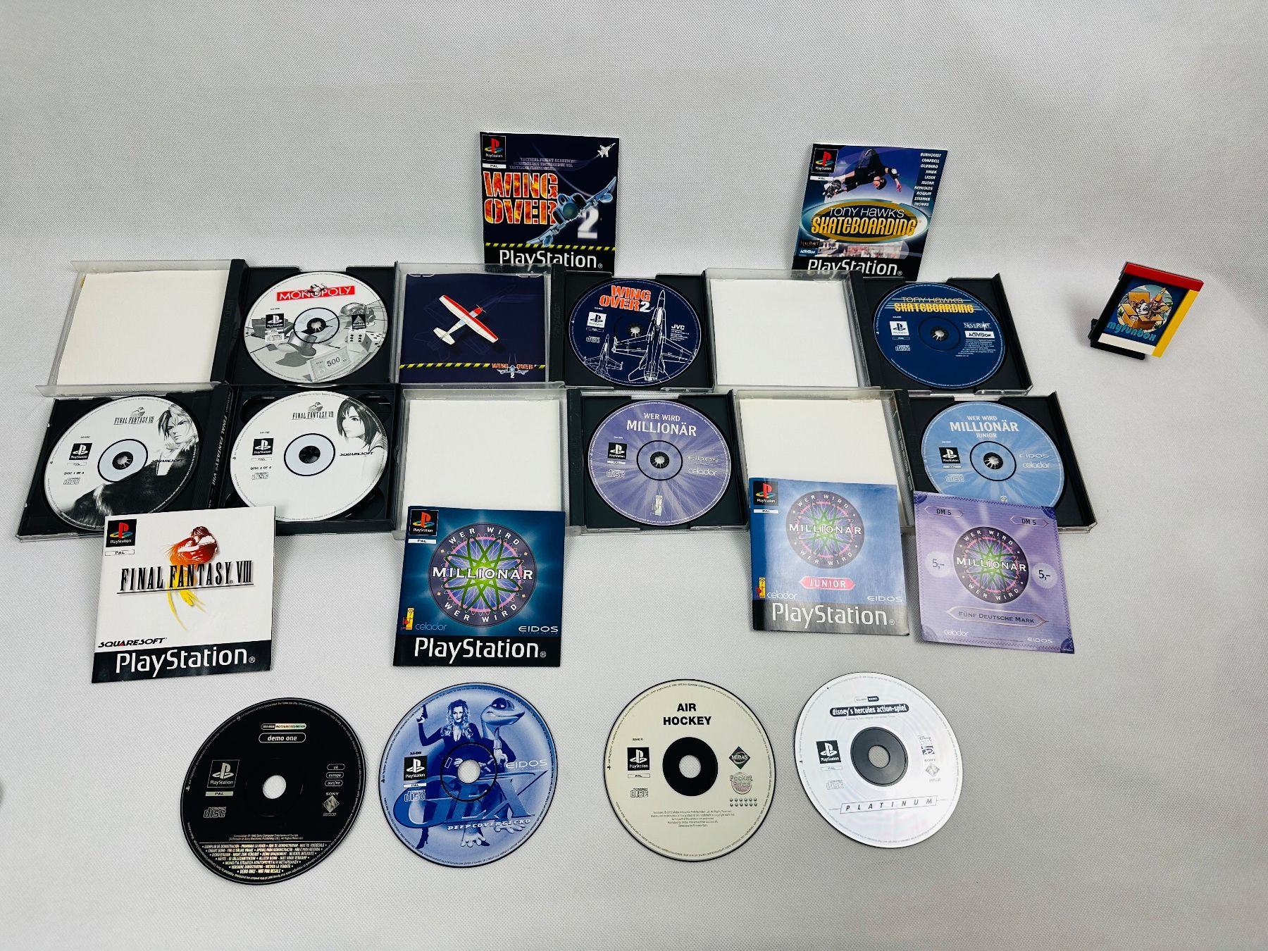 Sony Konsolen: PS1 Bundle Konsole 9 Spiele + Demo one + Controller Konvolut – Gebraucht aus Kappel SO von MyFunBox 5