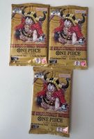 One Piece TCG OP-17 3x Booster EN Sealed 4th Anniversary