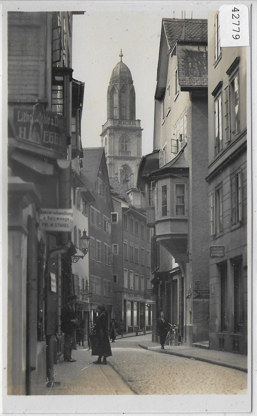 Cartoline postali: Zürich - Altstadt – Usato da Ettingen venduto da Kartenplanet